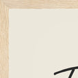 Truthful Word of Intention Framed print A3 (29.7 x 42  cm) Wood frame Linen paper corner detail