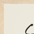 Serenity Word of Intention Framed print A3 (29.7 x 42  cm) Wood frame Linen paper corner detail