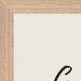Gratitude Word of Intention Framed print A3 (29.7 x 42  cm) Wood frame Linen paper corner detail