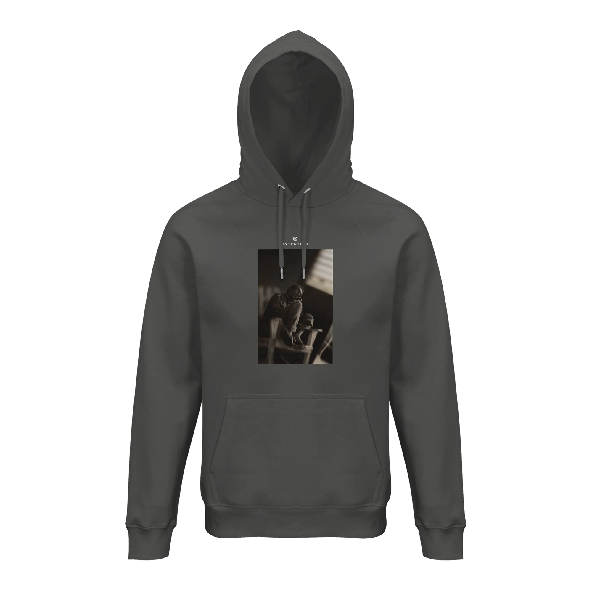 Hopeful - "A Dreamer’s Strength" Hoodie charcoal melange 6