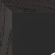 Balance Word of Intention Framed print 30x40 cm / 12x16″ Black frame Carbon paper corner detail