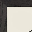 Resilience Word of Intention Framed print 30x40 cm / 12x16″ Black frame Linen paper corner detail