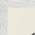 Balance Word of Intention Framed print 30x40 cm / 12x16″ White frame Linen paper corner detail