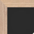 Presence Word of Intention Framed print 30x40 cm / 12x16″ Wood frame Carbon paper corner detail