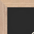 Patience Word of Intention Framed print 30x40 cm / 12x16″ Wood frame Carbon paper corner detail