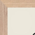 Patience Word of Intention Framed print 30x40 cm / 12x16″ Wood frame Linen paper corner detail