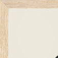 Patience Word of Intention Framed print 30x40 cm / 12x16″ Wood frame Linen paper corner detail