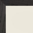 Love Word of Intention Framed print 50x70 cm / 20x28″ Black frame Linen paper corner detail