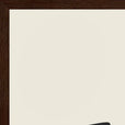 Transcendence Word of Intention Framed print A1 (59.4 x 84.1  cm) Dark wood frame Linen paper corner detail