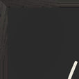 Hopeful Word of Intention Framed print 60x80 cm / 24x32″ Black frame Carbon paper corner detail