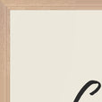 Grateful Word of Intention Framed print 60x80 cm / 24x32″ Wood frame Linen paper corner detail