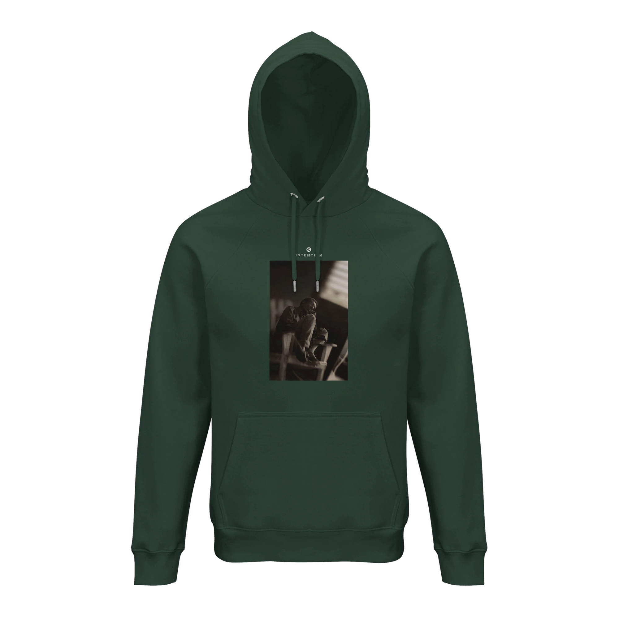 Hopeful - "A Dreamer’s Strength" Hoodie Bottle Green 6