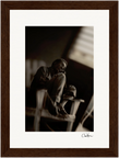 A Dreamer’s Strength Framed print 13x18 cm / 5x7″ Dark wood frame 40