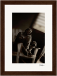 A Dreamer’s Strength Framed print 13x18 cm / 5x7″ Dark wood frame 40