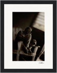 A Dreamer’s Strength Framed print 15x20 cm / 6x8″ Black frame 58