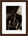 A Dreamer’s Strength Framed print 15x20 cm / 6x8″ Dark wood frame 41