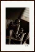 A Dreamer’s Strength Framed print 40x60 cm / 16x24″ Dark wood frame 48