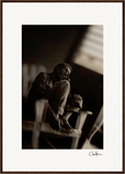 A Dreamer’s Strength Framed print A1 (59.4 x 84.1  cm) Dark wood frame 54