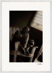 A Dreamer’s Strength Framed print A1 (59.4 x 84.1 cm) White frame 18