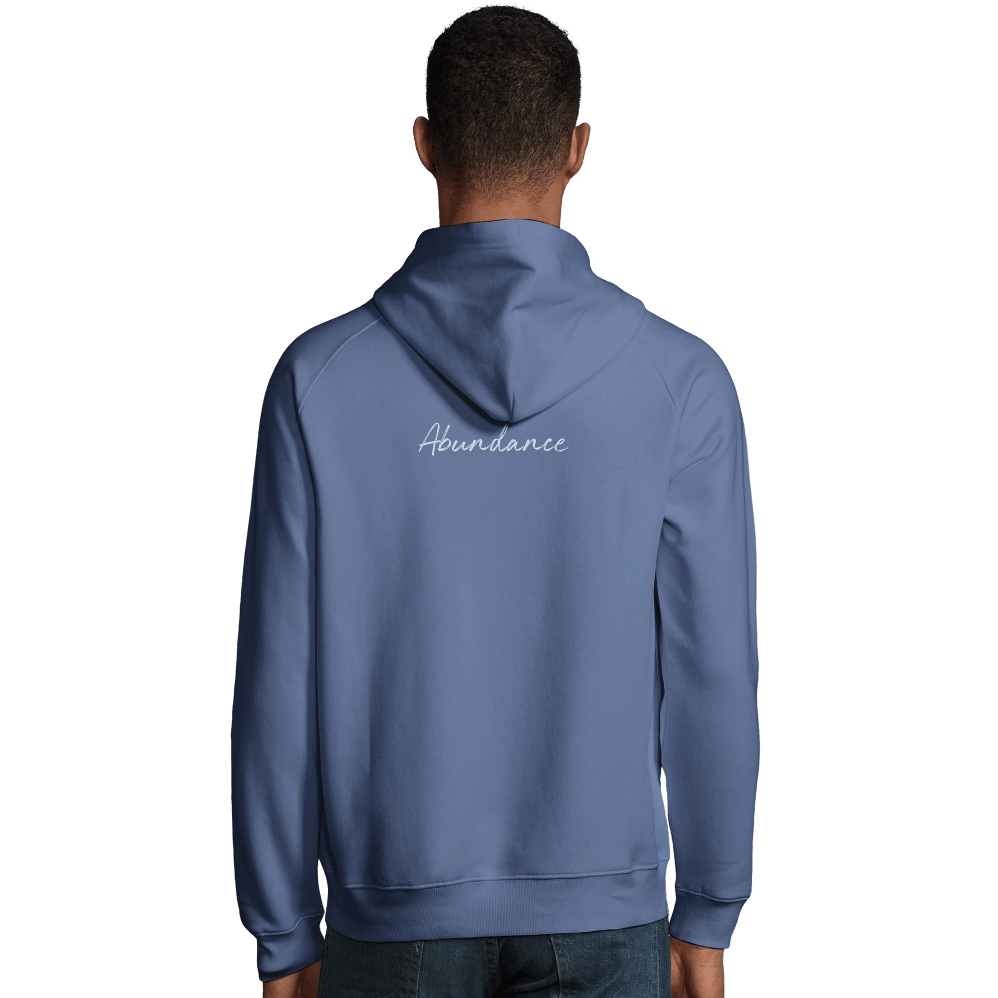 Abundance - "Vibe of Life" Hoodie Blue XS 7
