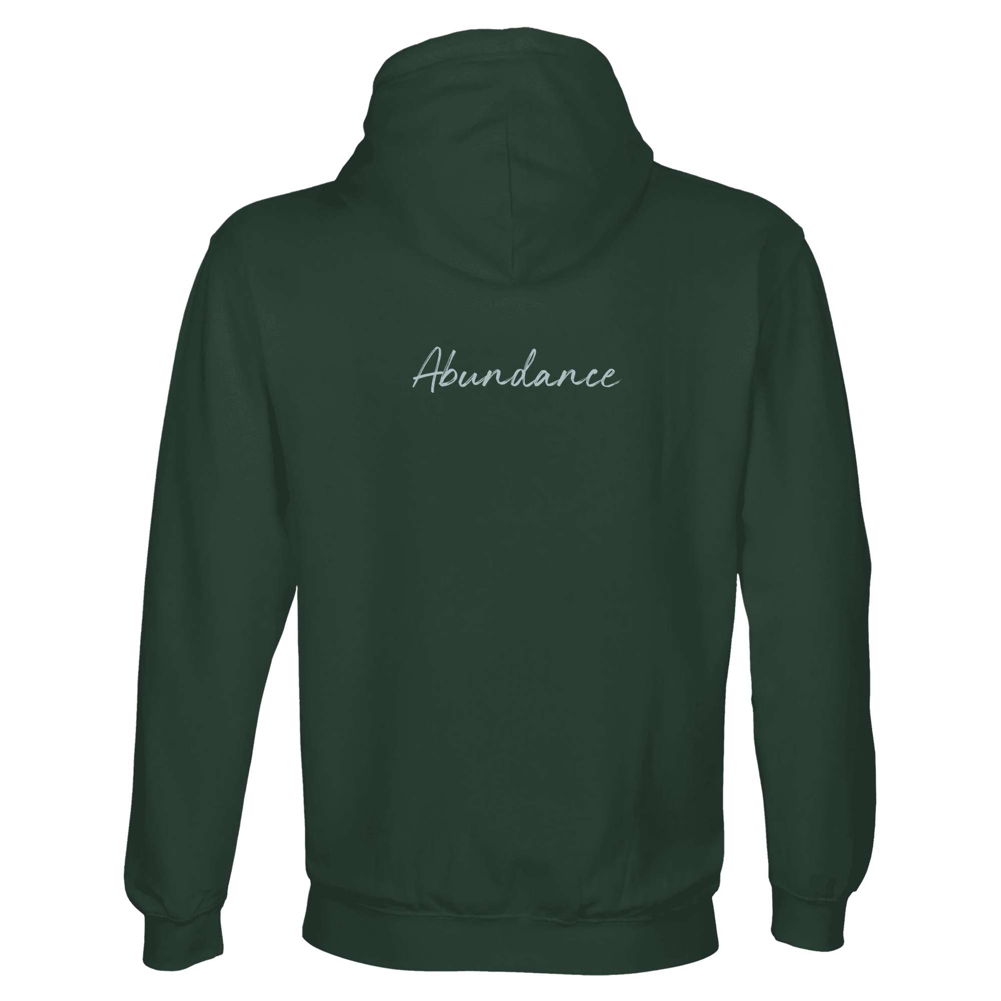 Abundance - "Vibe of Life" Hoodie Bottle Green XS 2