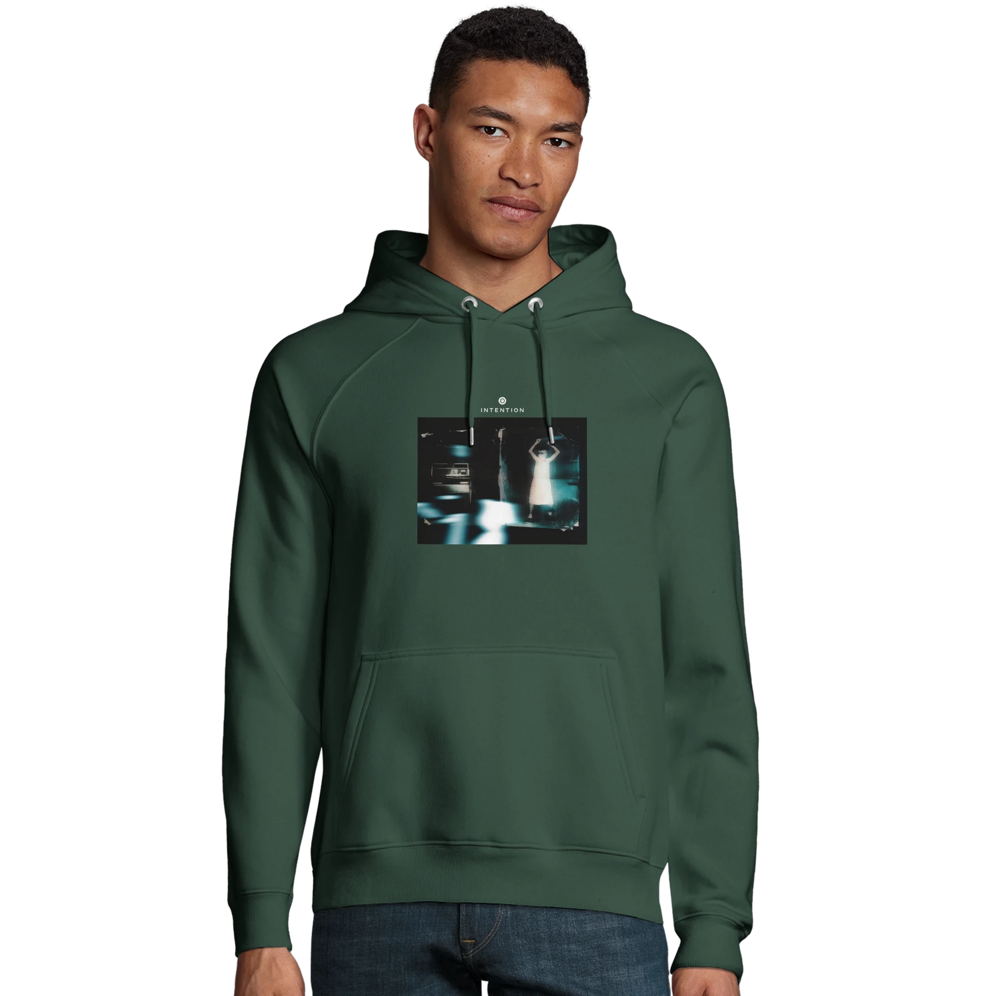 Abundance - "Vibe of Life" Hoodie Bottle Green XS 56