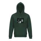Abundance - "Vibe of Life" Hoodie Bottle Green XS 3
