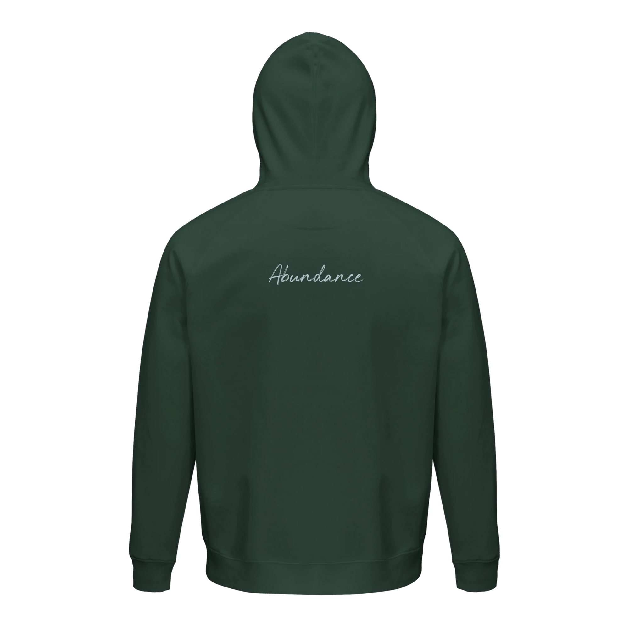 Abundance - "Vibe of Life" Hoodie Bottle Green XS 55