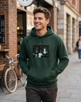 Abundance  Hoodie  "Vibe of Life"Bottle Green 1