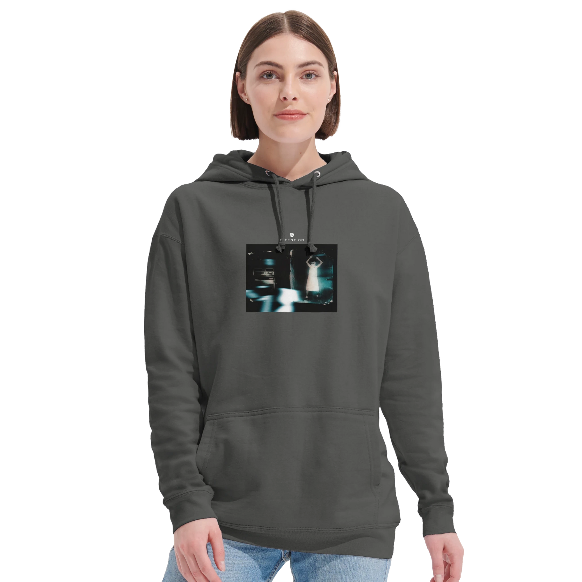 Abundance - "Vibe of Life" Hoodie charcoal melange XS 48