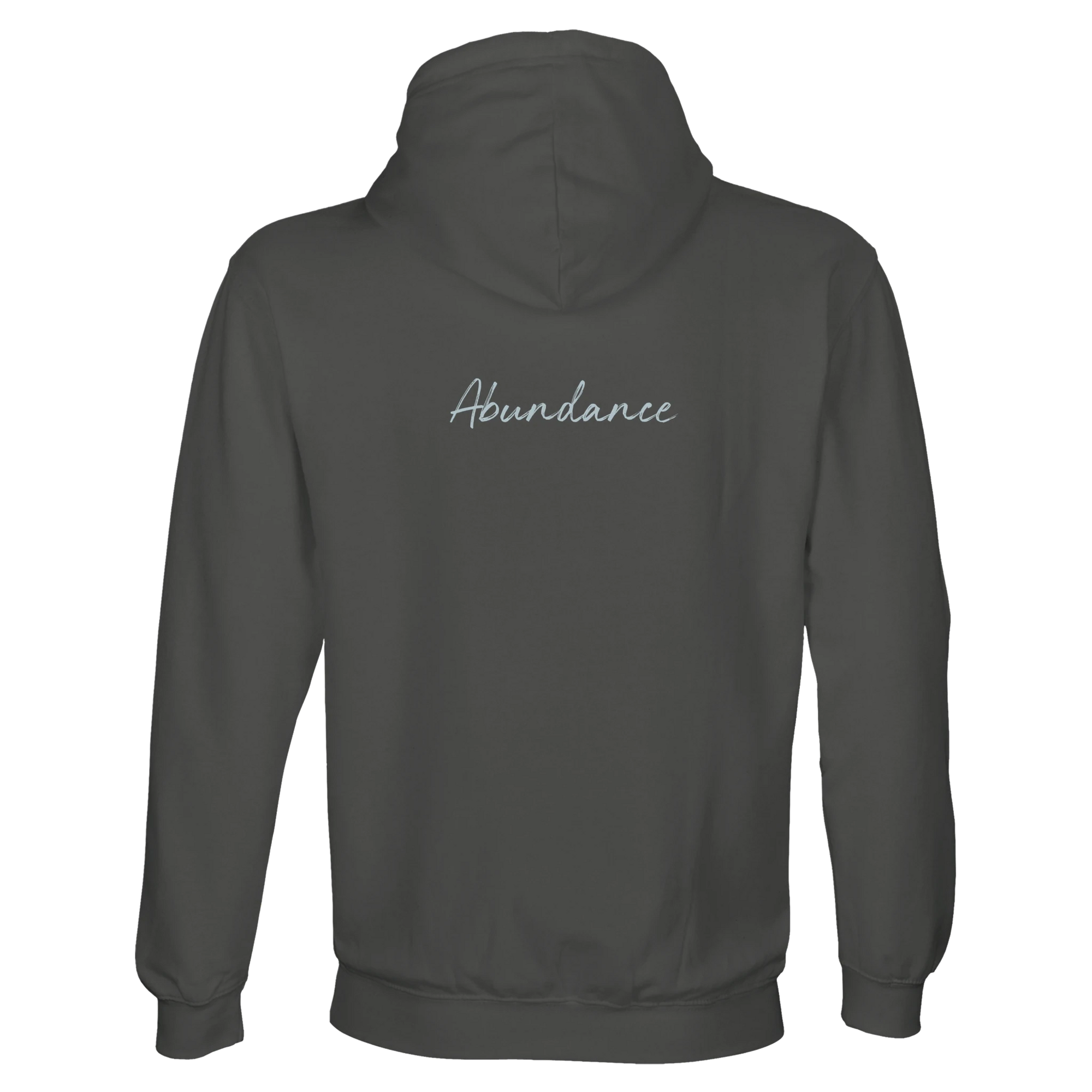 Abundance - "Vibe of Life" Hoodie charcoal melange XS 45