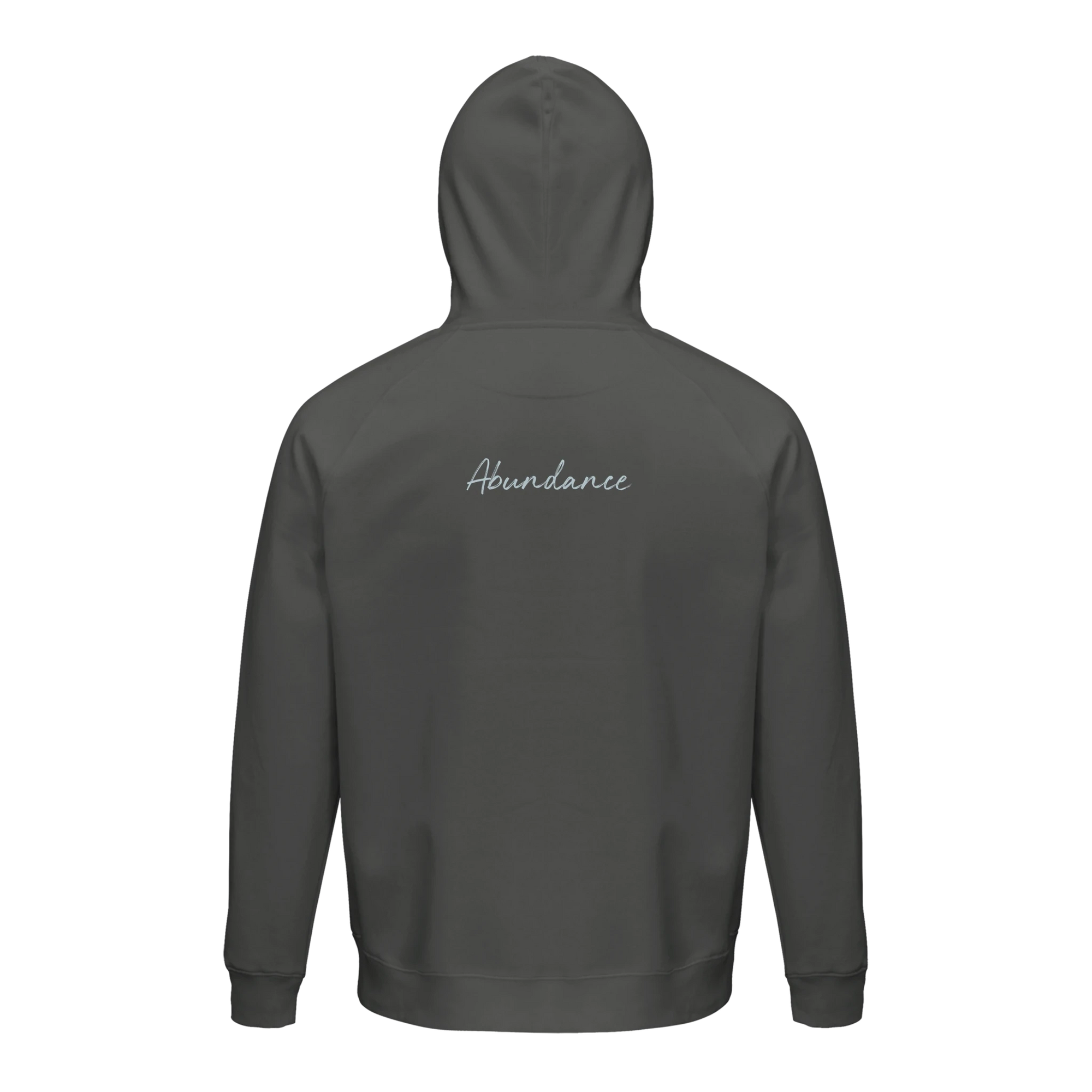 Abundance - "Vibe of Life" Hoodie charcoal melange XS 35