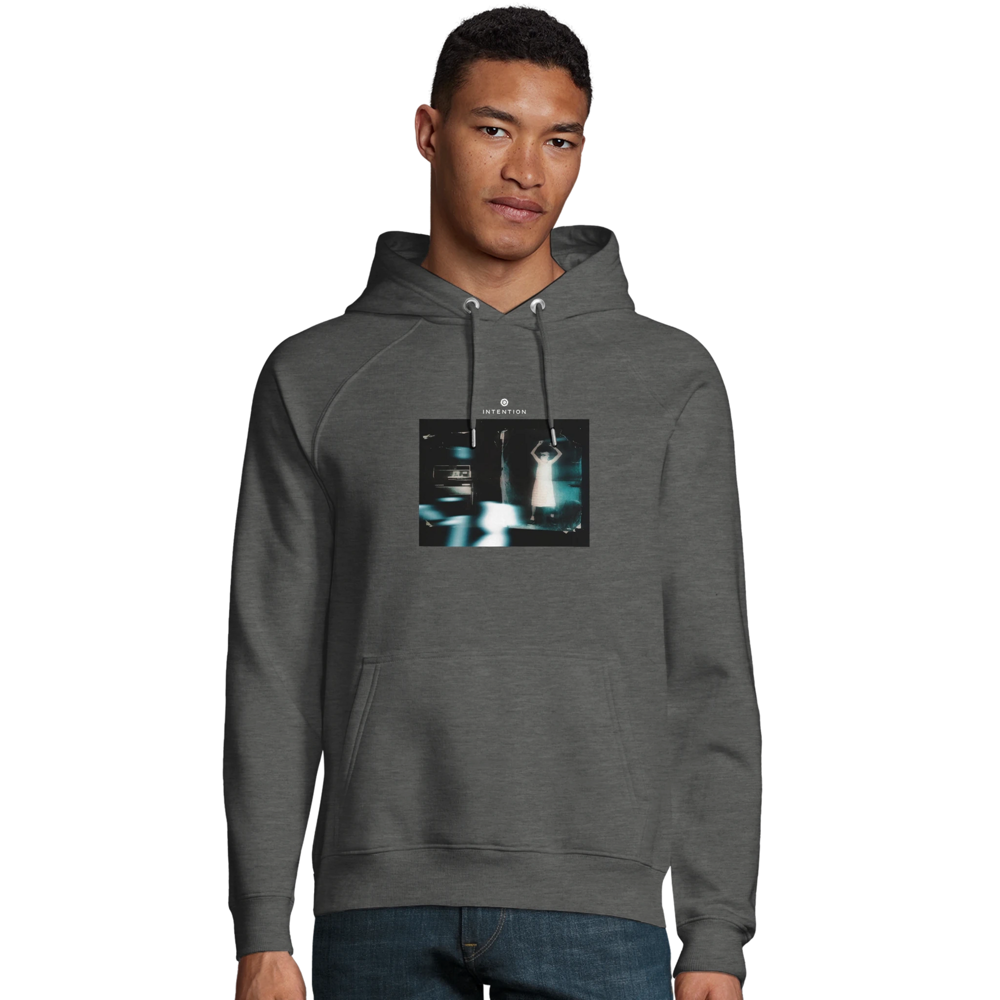 Abundance - "Vibe of Life" Hoodie charcoal melange XS 36