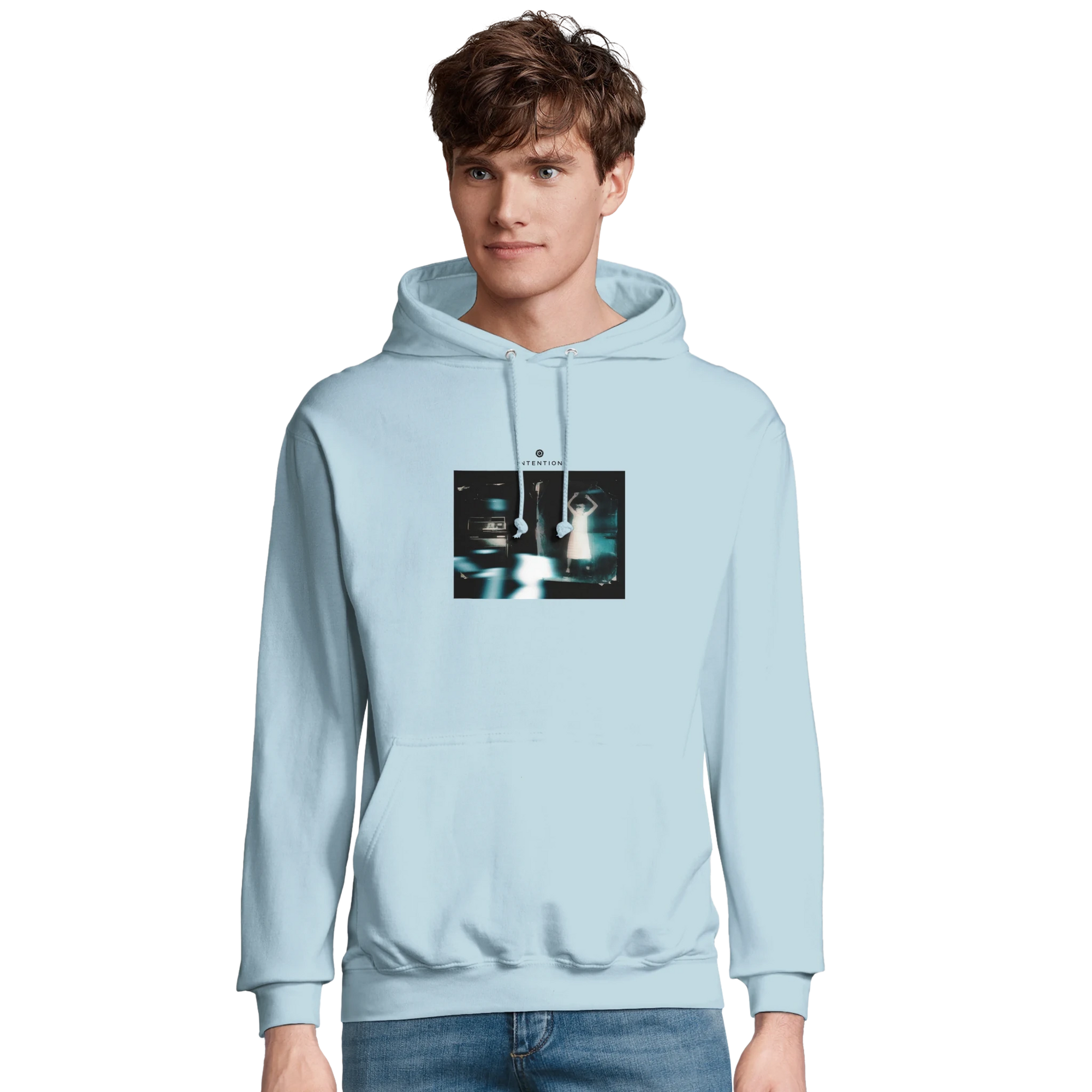Abundance - "Vibe of Life" Hoodie creamy blue XS 26
