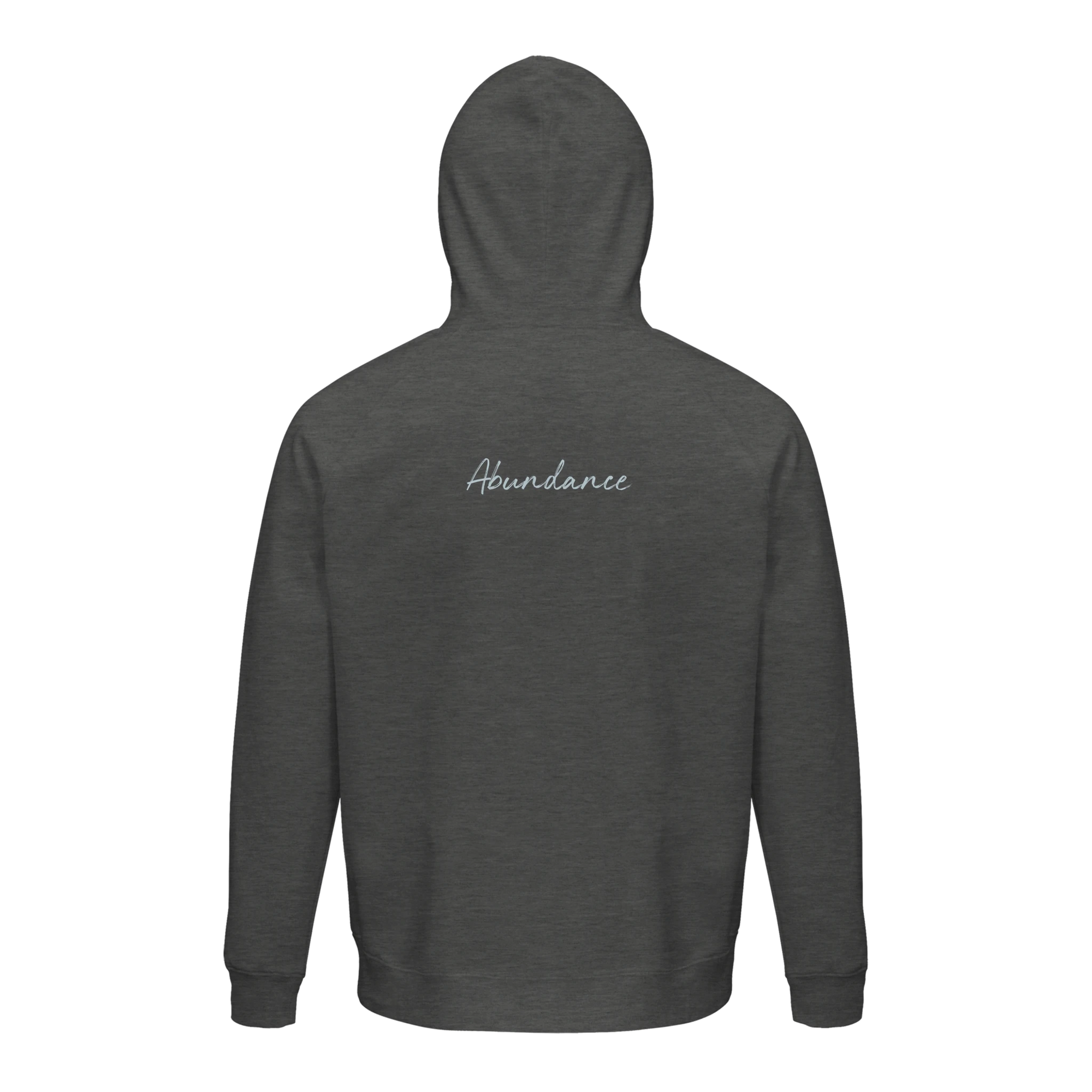 Abundance - "Vibe of Life" Hoodie Grey Melange XS 45