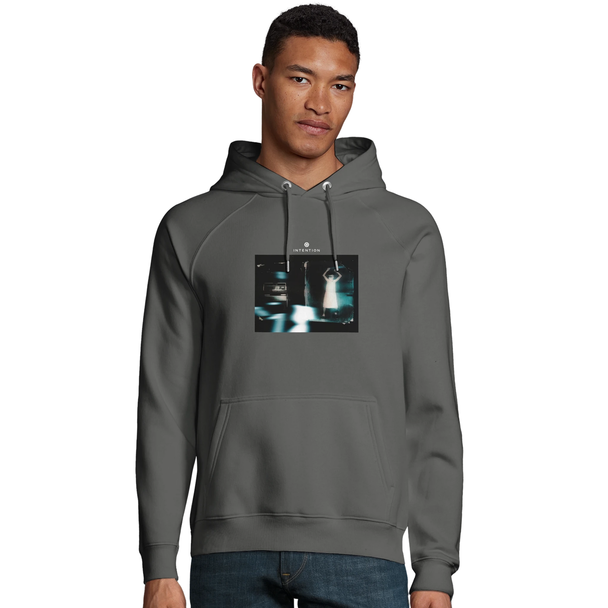 Abundance - "Vibe of Life" Hoodie Grey Melange XS 46