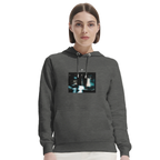 Abundance - "Vibe of Life" Hoodie Grey Melange XS 5