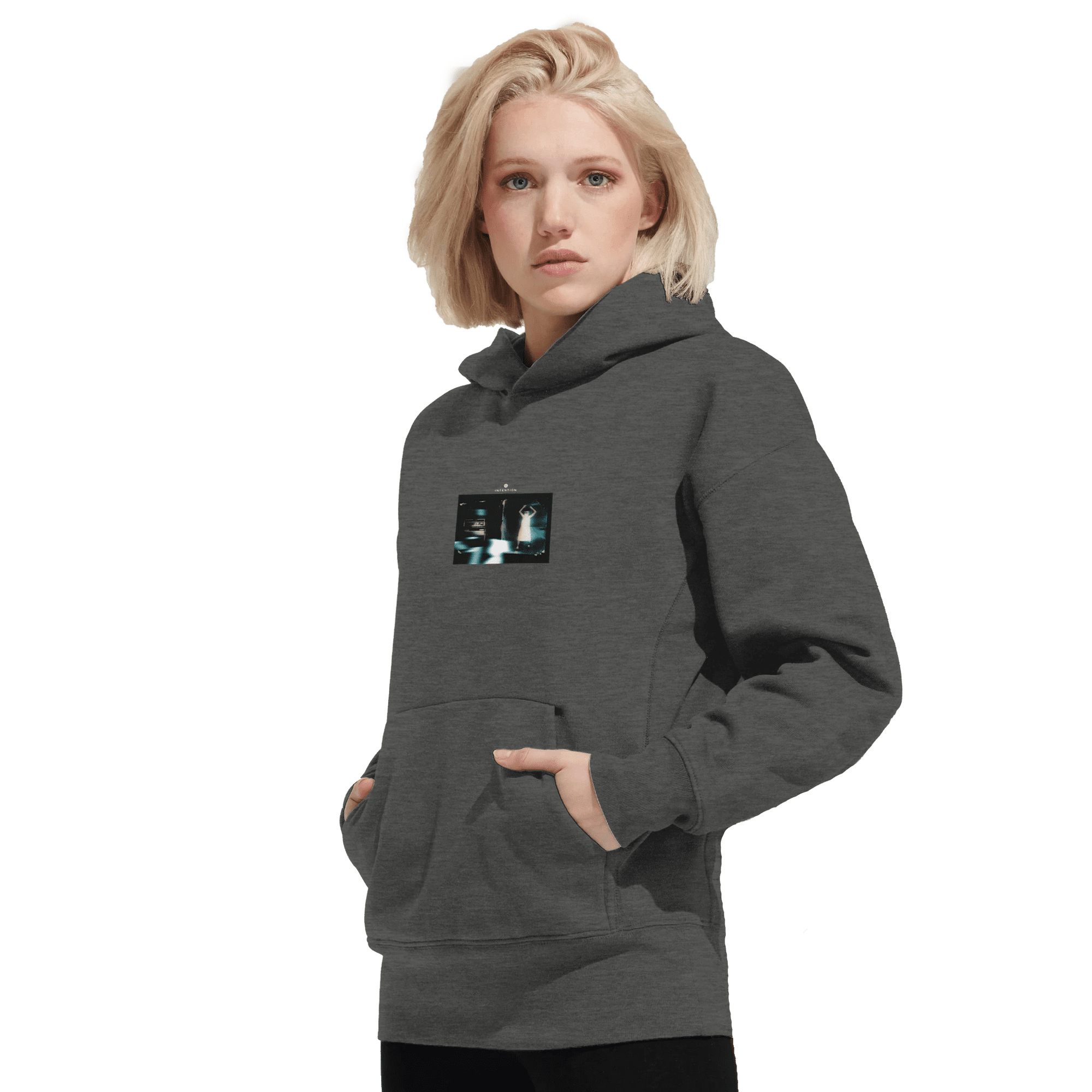 Abundance - "Vibe of Life" Hoodie Grey Melange XS 8