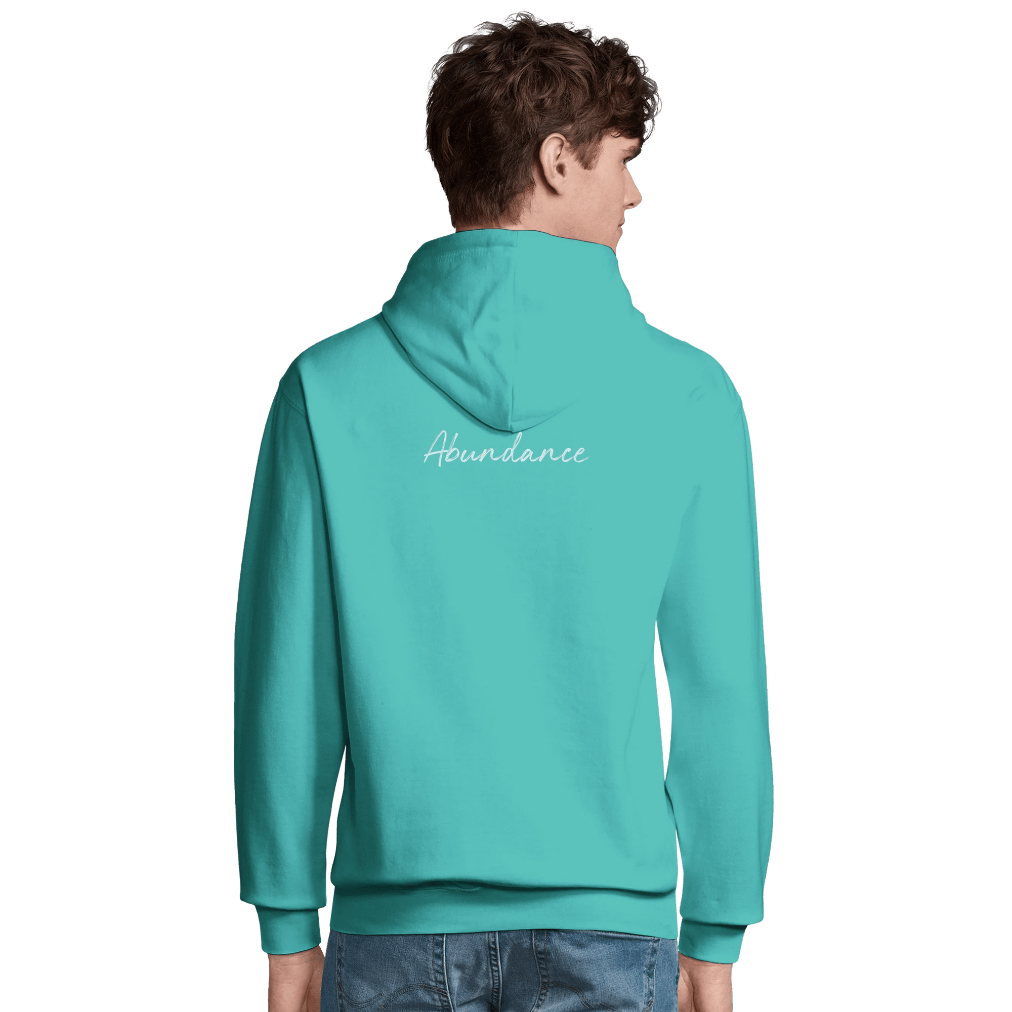 Abundance - "Vibe of Life" Hoodie pool blue XS 7