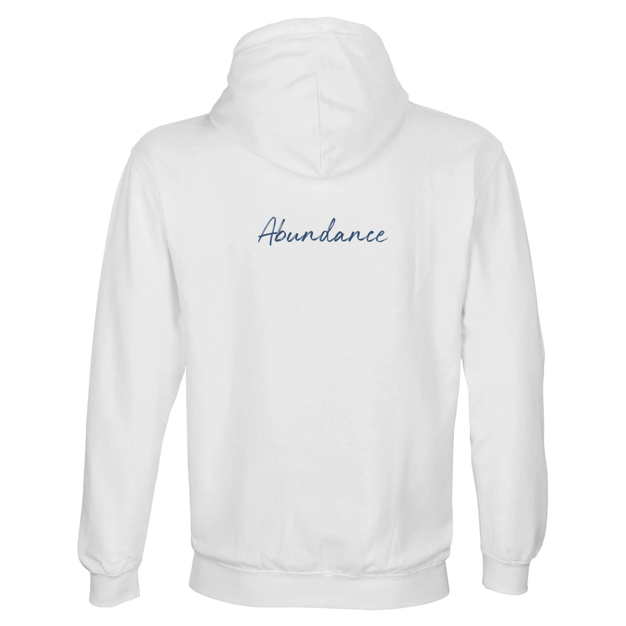 Abundance - "Vibe of Life" Hoodie White XS 15