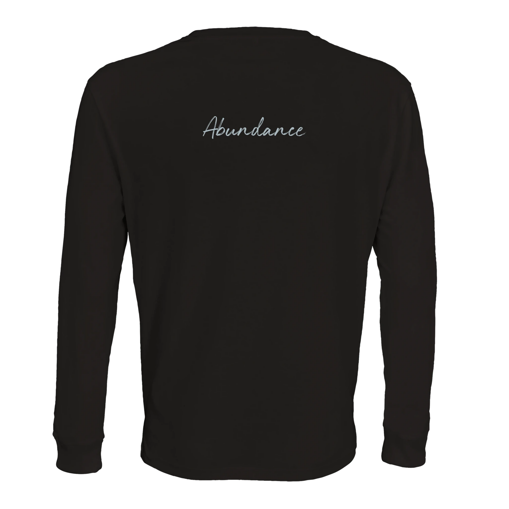 Abundance - "Vibe of Life" Long sleeve Deep Black XS 17