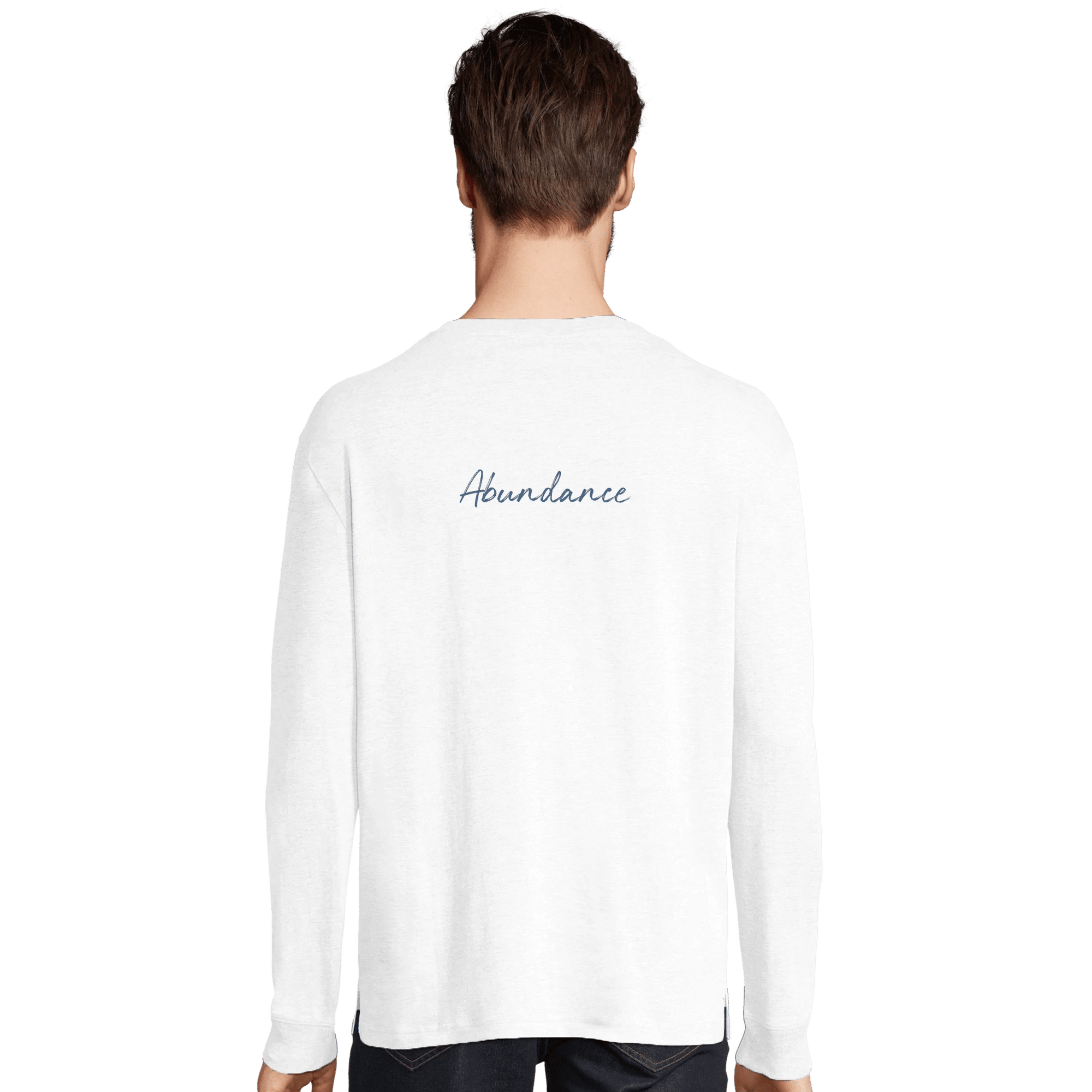 Abundance - "Vibe of Life" Long sleeve White XS 7