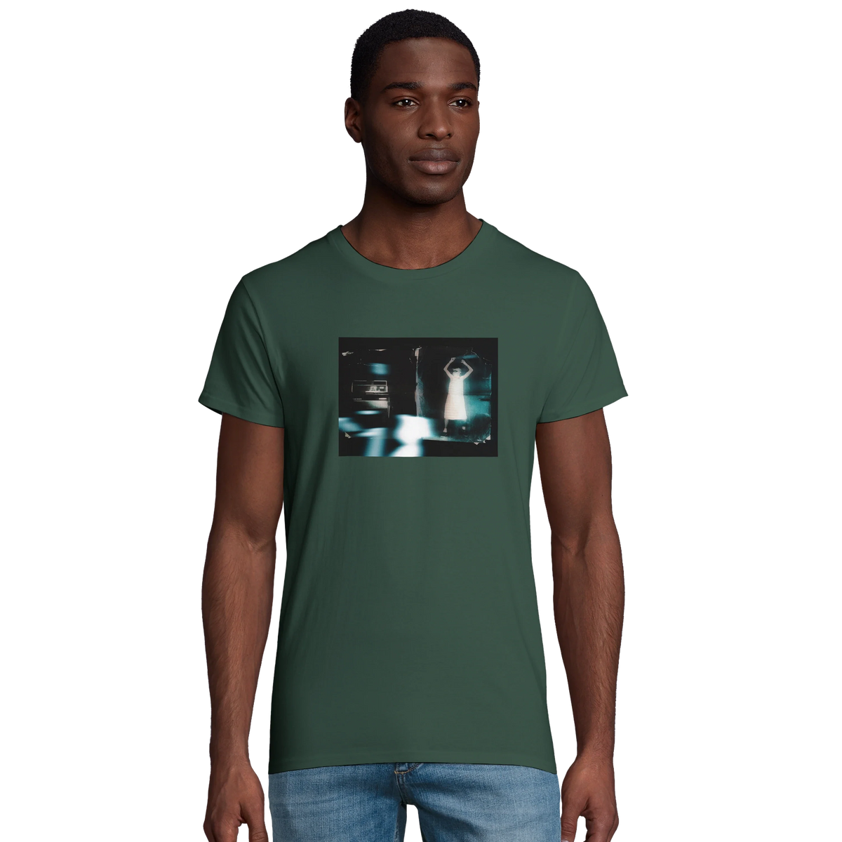 Abundance - "Vibe of Life" T-shirt Bottle Green 4