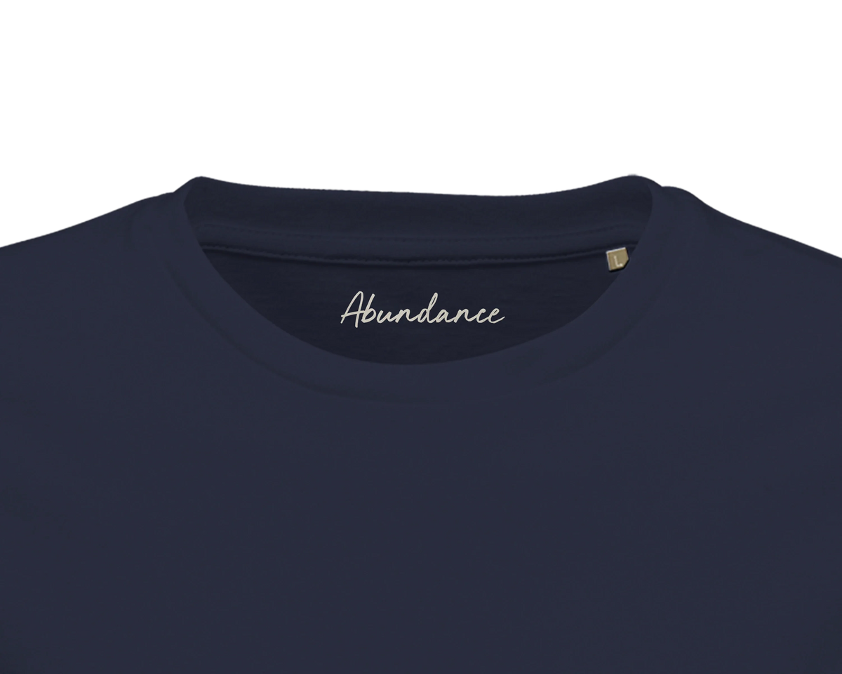 Abundance - "Vibe of Life" T-shirt French Navy 2