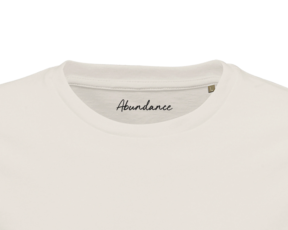 Abundance - "Vibe of Life" T-shirt Off White 2