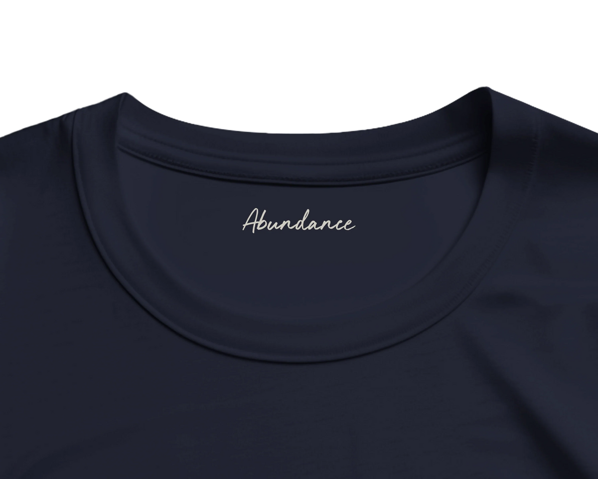 Abundance - "Vibe of Life" T-shirt French Navy 2