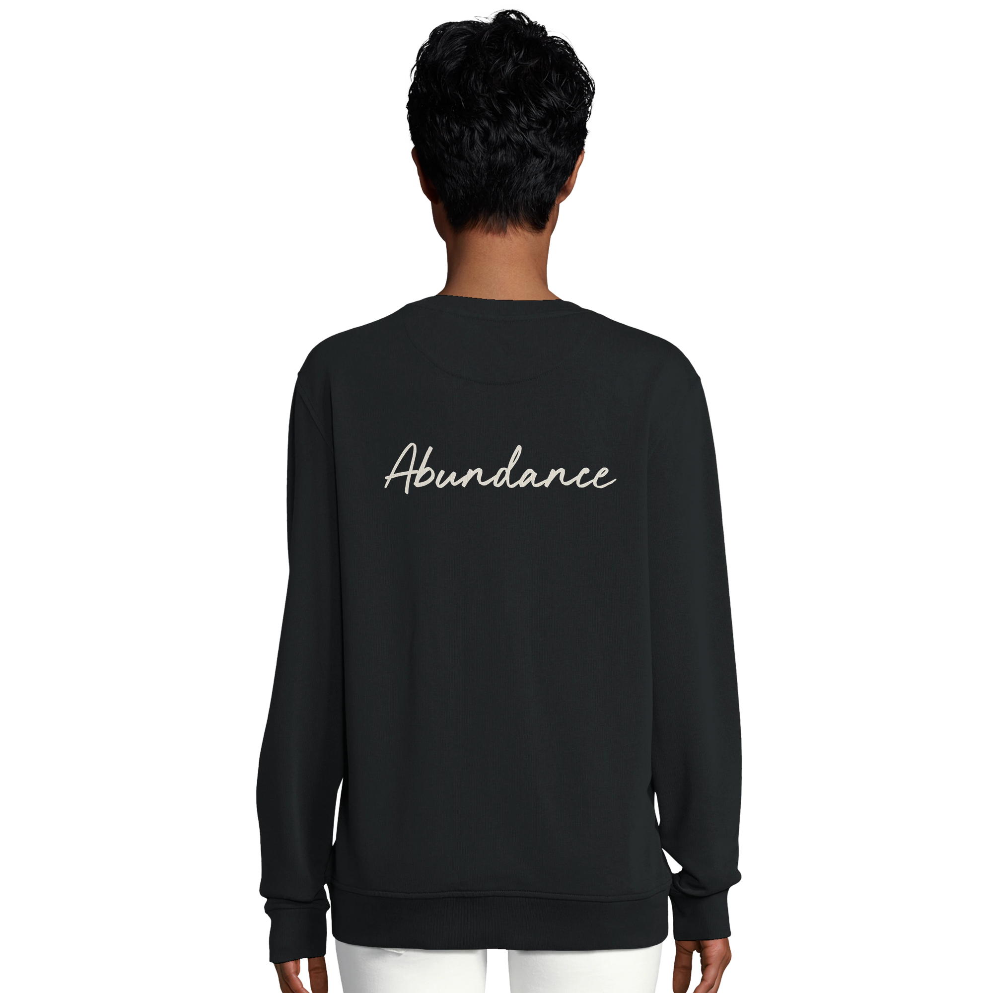 Abundance - "Vibe of Life" Sweatshirt Black 6