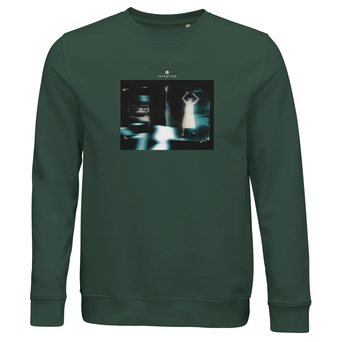 Abundance - "Vibe of Life" Sweatshirt Bottle Green 1