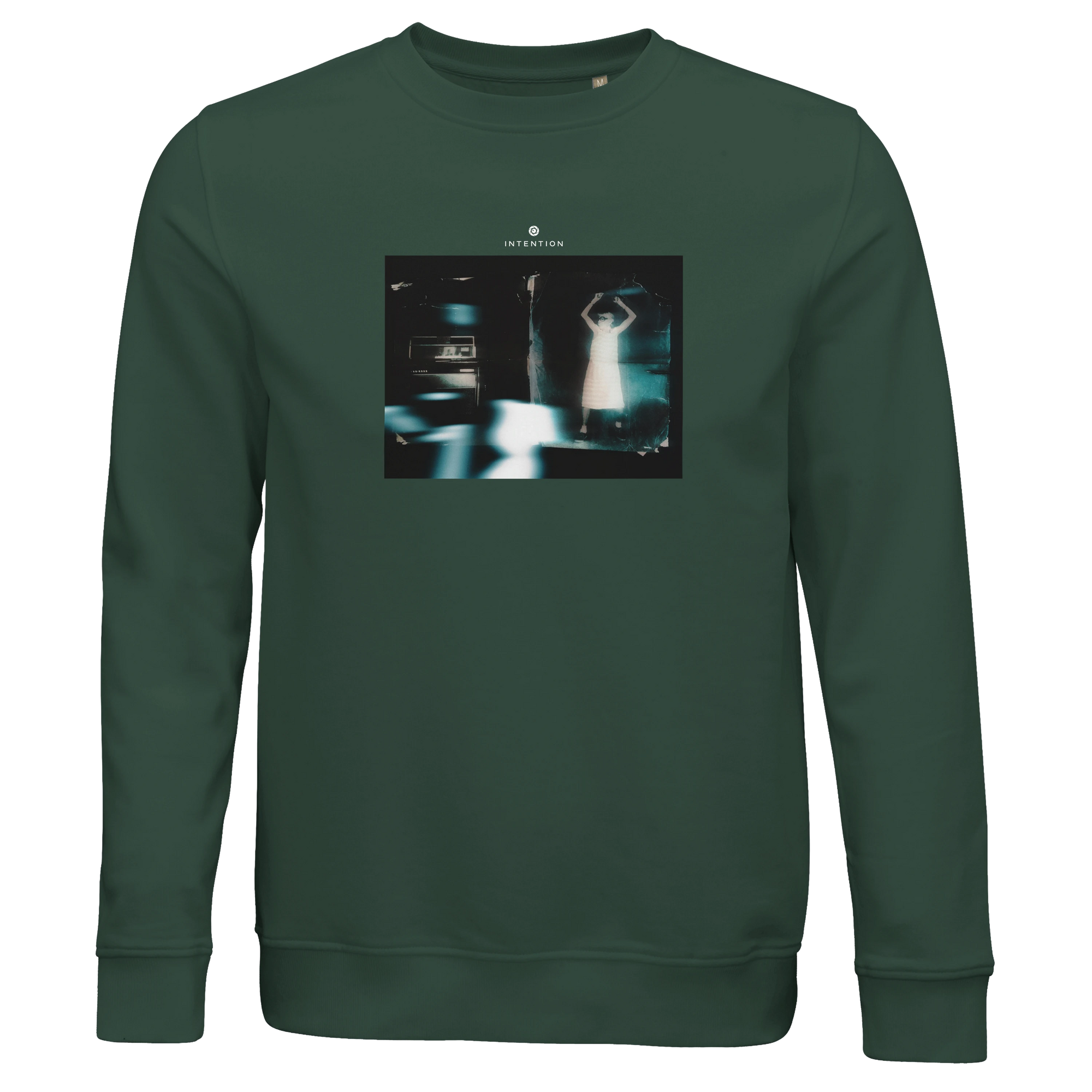 Abundance - "Vibe of Life" Sweatshirt Bottle Green 1