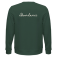 Abundance - "Vibe of Life" Sweatshirt Bottle Green 2